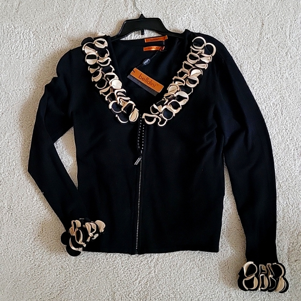 Sweater twin set women's large.